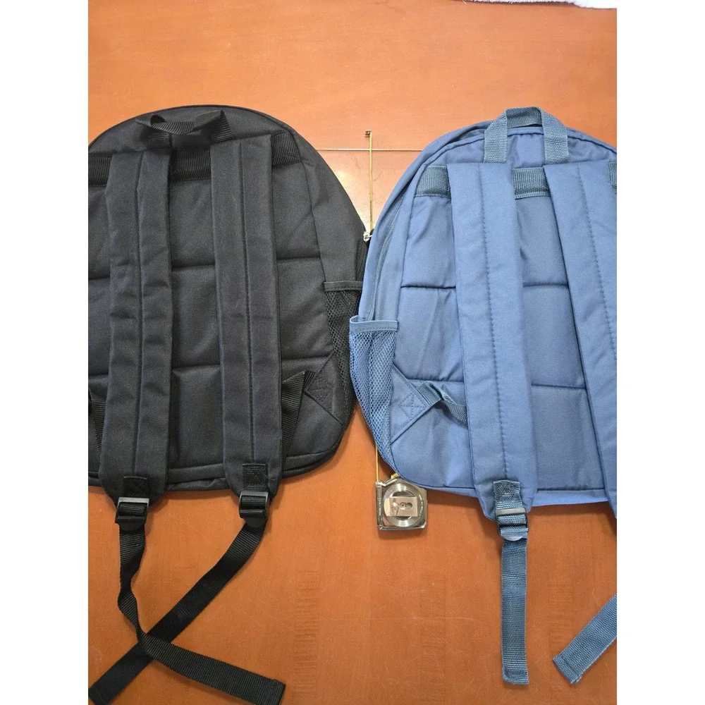 New Deal Worthy 15 Inch Laptop Backpack Set of 2 Black and Blue Reflective Strip